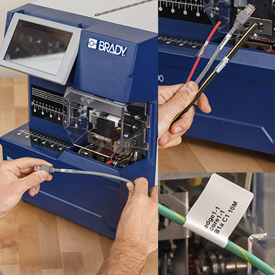 AIEX 60 Pezzi Etichette per Cavi, Riutilizzabili Scrivibili, Etichette per Cavi Elettrici
